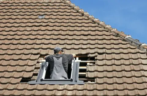 Pose de velux - Chépy
